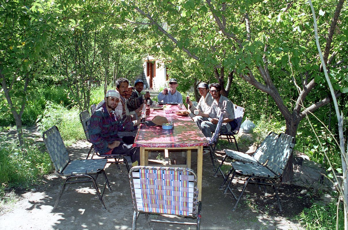 26 Jerome Ryan And Crew Celebrating A Successful Trek On The Way Back To Skardu